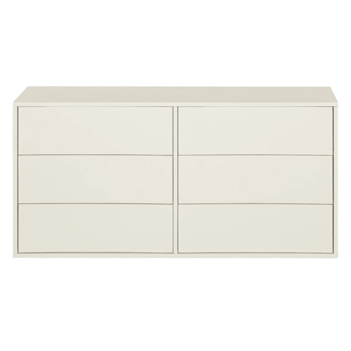 Tide 6 Drawer Chest - Porcelain