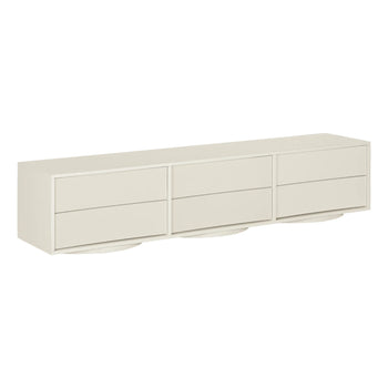 Tide Entertainment Unit 210cm - Porcelain