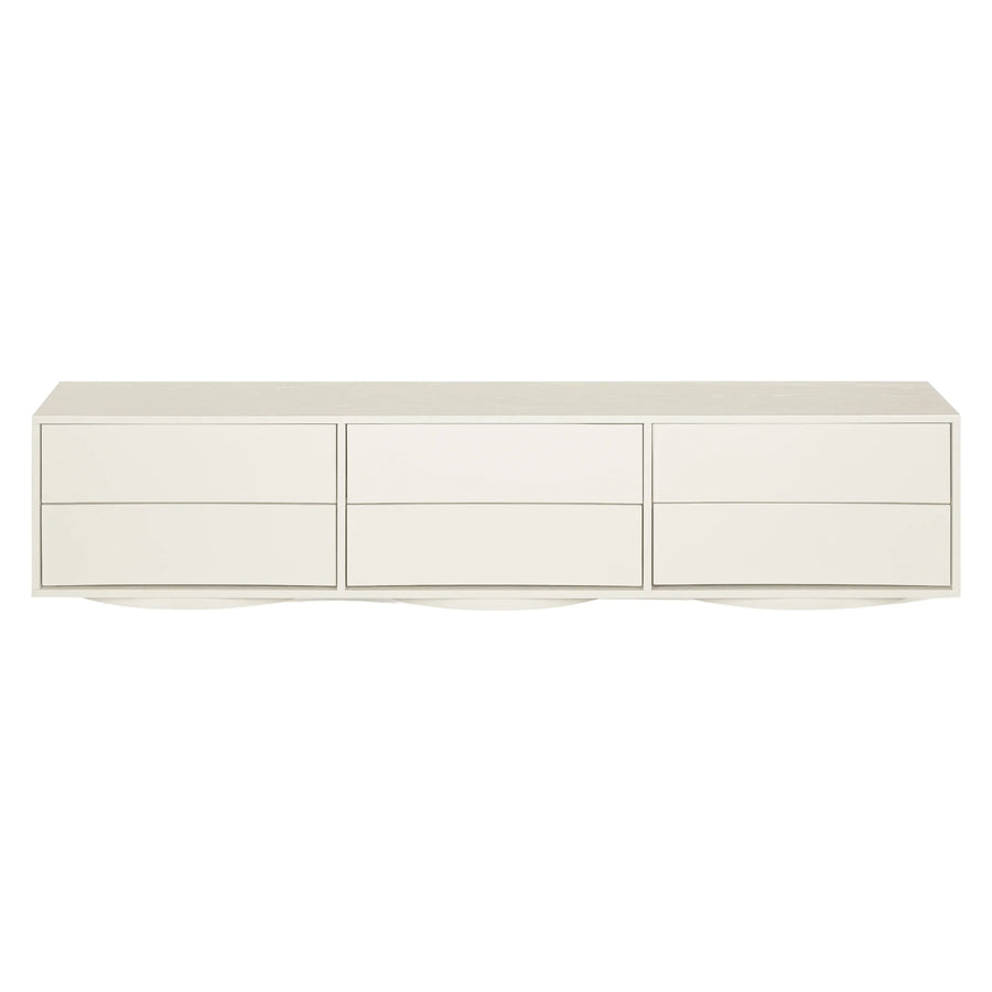 Tide Entertainment Unit 210cm - Porcelain