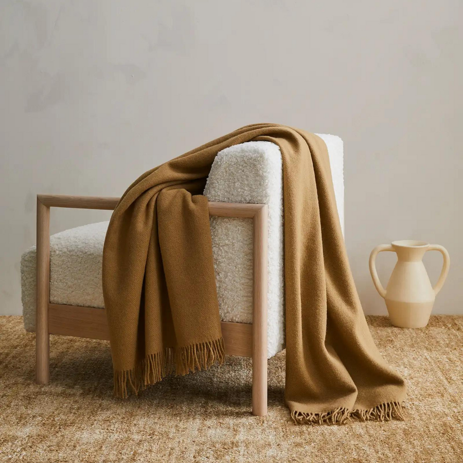 Nevis Throw - Camel