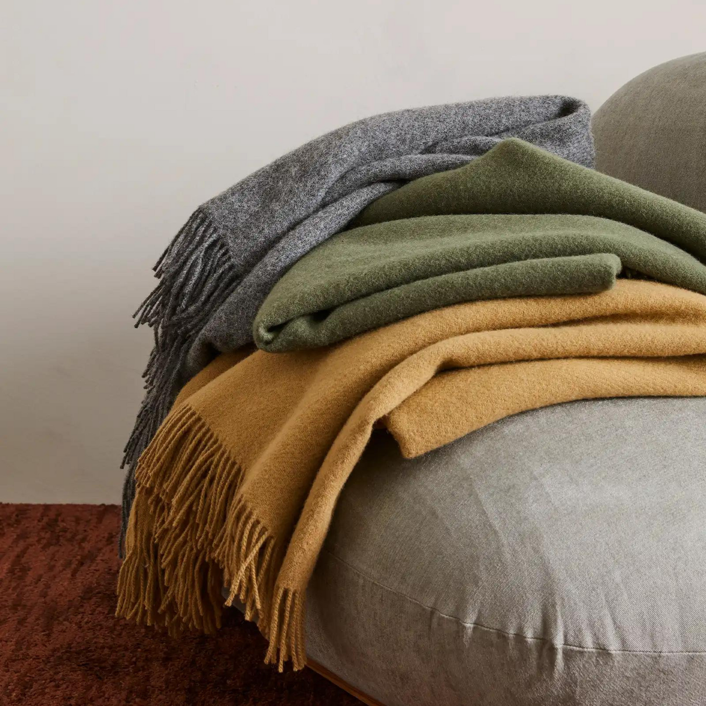 Nevis Throw - Camel