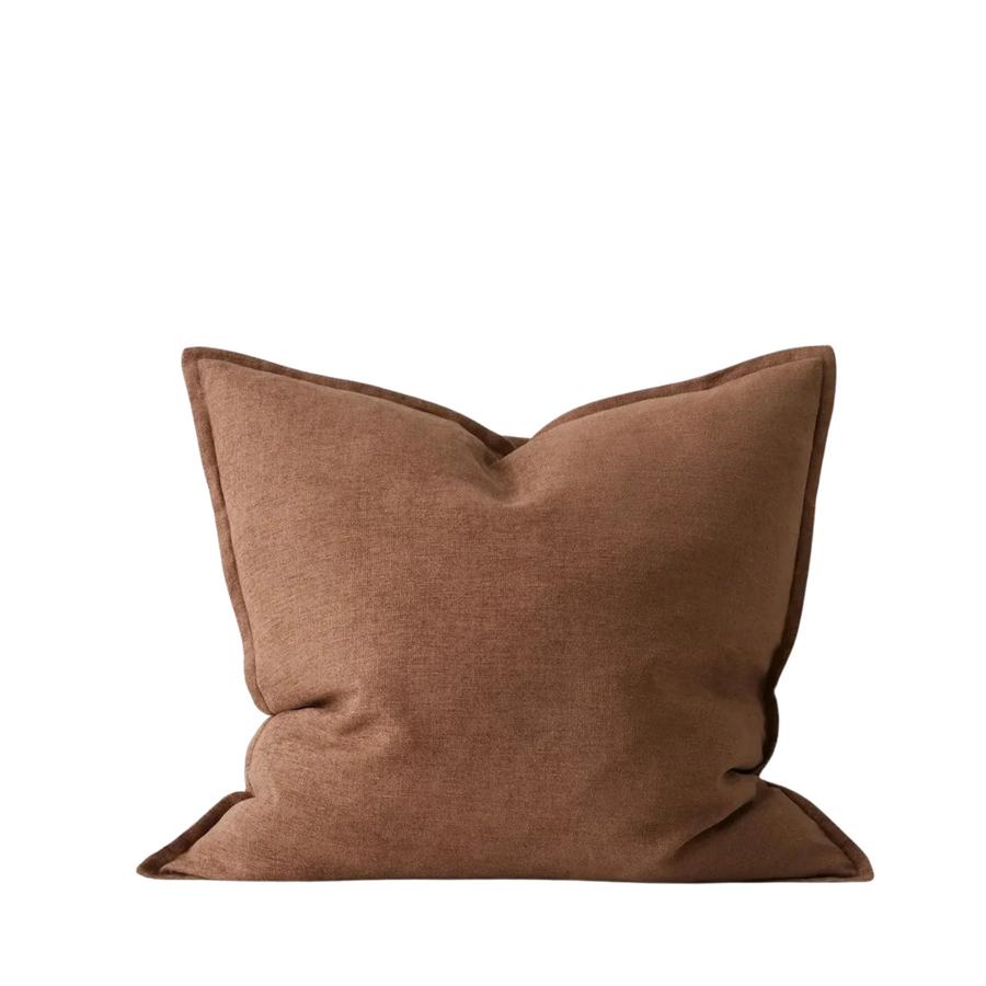 Fiore Cushion 50cm x 50cm - Toffee