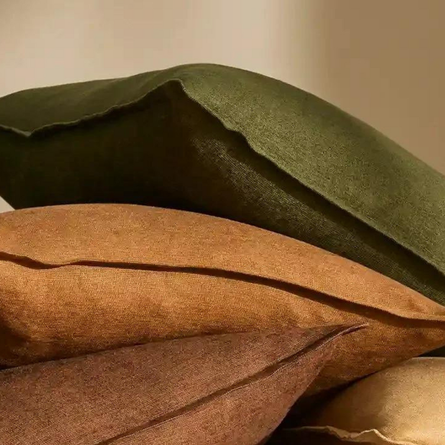 Fiore Cushion 40cm x 60cm - Olive