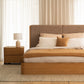 Brodie King Bed - Oak