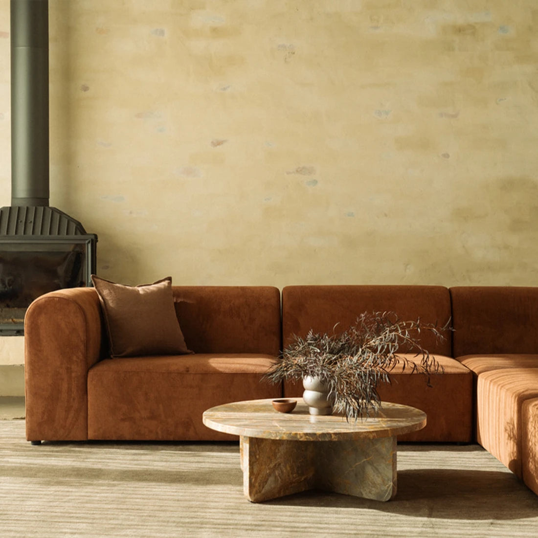 Berg Corner Sofa - Copenhagen Forest