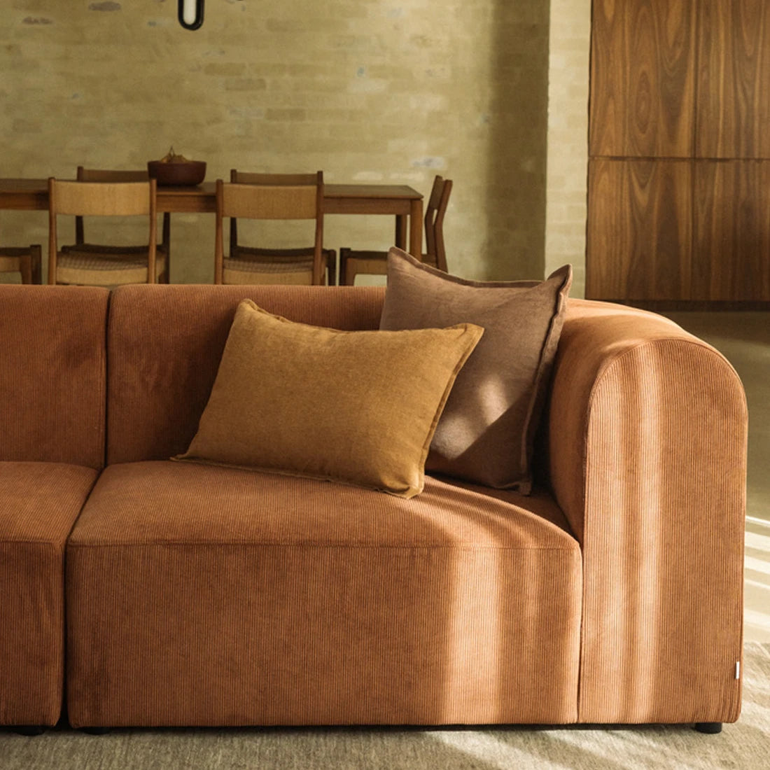 Berg 3 Seater Sofa - Corduroy Cocoa