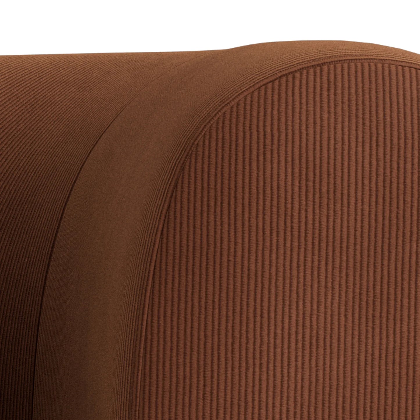 Berg Right Corner Module - Corduroy Cocoa