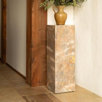 Stage Marble Plinth - Earth Marble