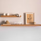 Hold Wall Shelf 210cm - Oak