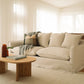 Juno Slipcover 3 Seater Sofa - Luna Oatmeal