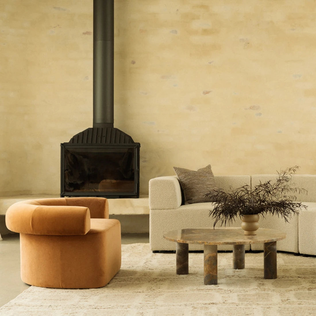 Renew Armchair - Opal Ochre