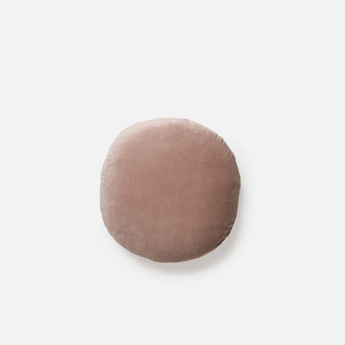 Velvet Cushion Round - Heather