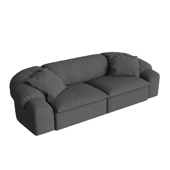 Buy Swell 3 Seater Sofa - Maya Grey Boucle by Grado online - RJ Living