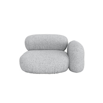 Ondo Right Hand Corner Module - Maya Grey Boucle