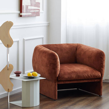 Tulip Lounge Chair - Decent Cinnamon