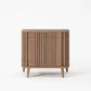 Koppar Side Table W Left Hinges - Teak