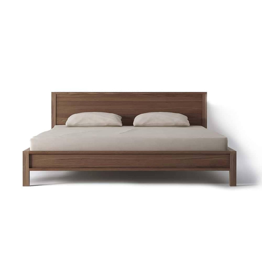 Solid Queen Bed - Teak