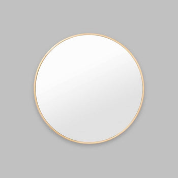 Bella Round Mirror - Brass 60cm x 60cm