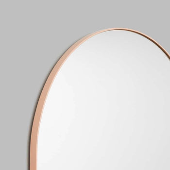 Bjorn Arch Floor Mirror - Powder