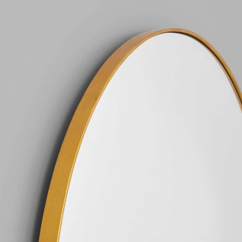 Bjorn Arch Oversized Mirror - Brass