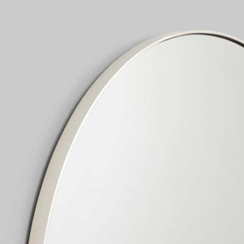 Bjorn Round Mirror - Silver 60cm