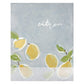 Citron Canvas Print 118Cm x 150Cm