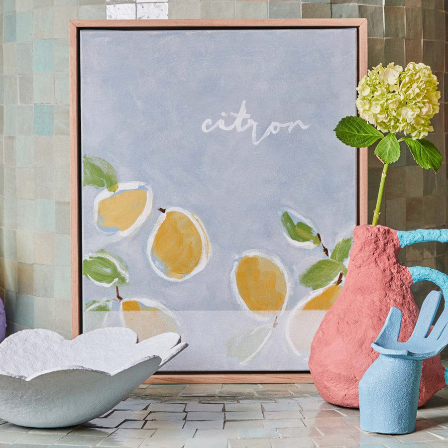 Citron Canvas Print 118Cm x 150Cm