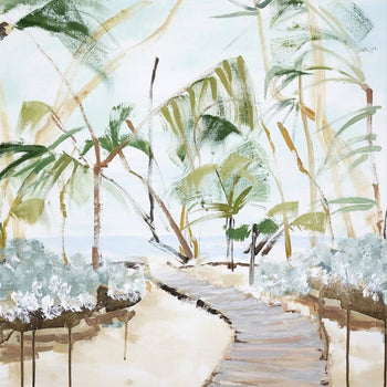 Resort '21 Canvas Print 120Cm x 152Cm Oak Frame