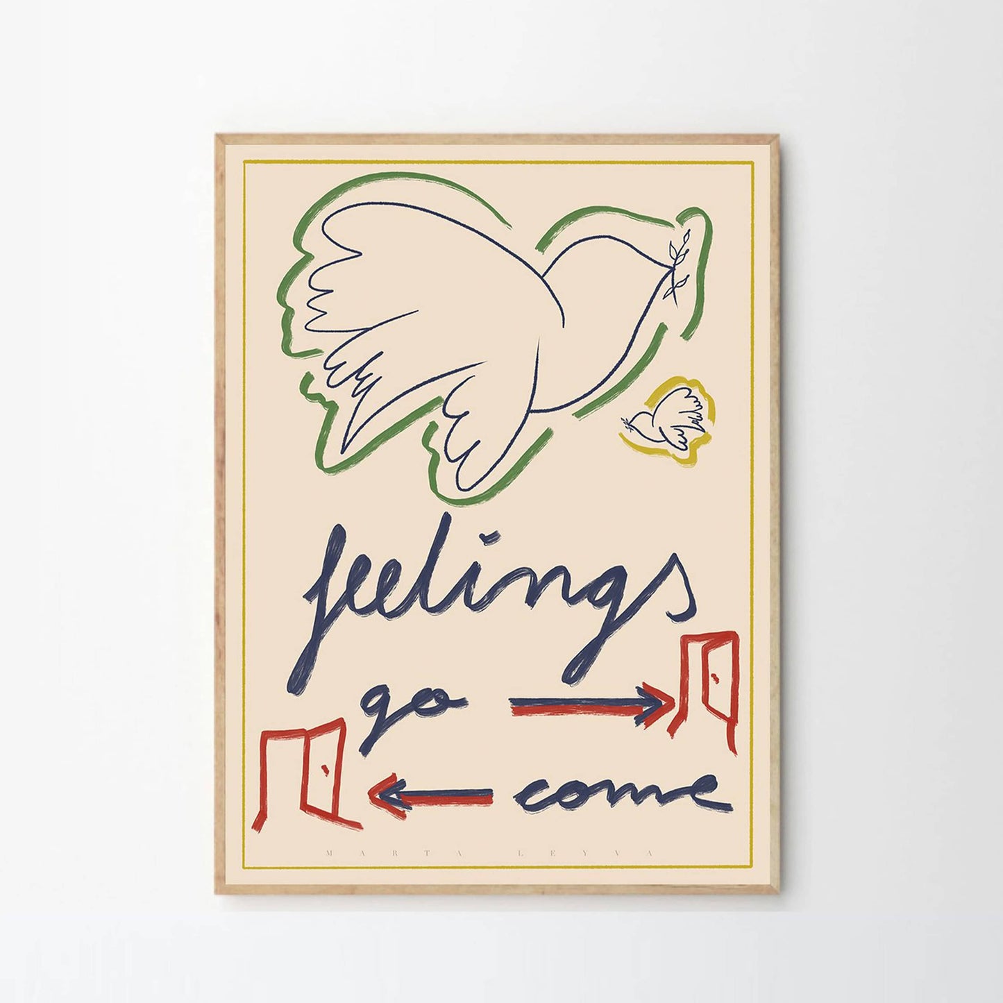 Feelings Print 50cm X 70cm