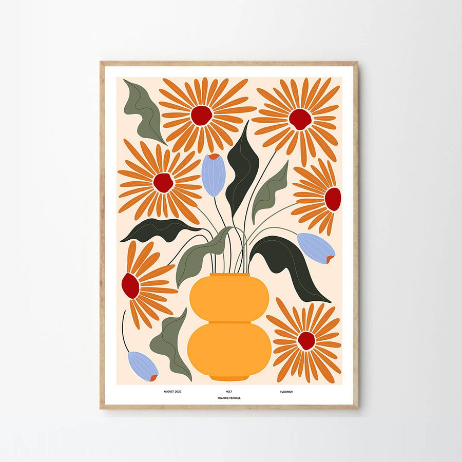 Flourish Print 70cm X 100cm