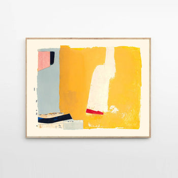 Jaune Print 40Cm x 50Cm