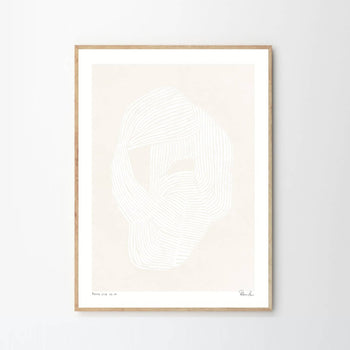 Round Line no. 04 Print 40Cm X 50Cm