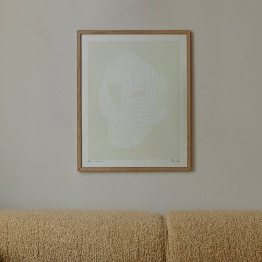 Round Line no. 04 Print 40Cm X 50Cm