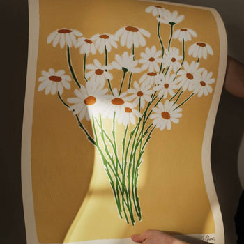 Daisies Print 70Cm x 100Cm