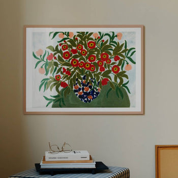 Table Flowers Print 40Cm x 50Cm