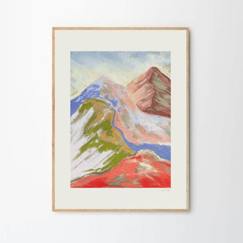 Cuillin Ridge II Print 50Cm X 70Cm