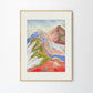 Cuillin Ridge II Print 21Cm X 29.7Cm (A4)