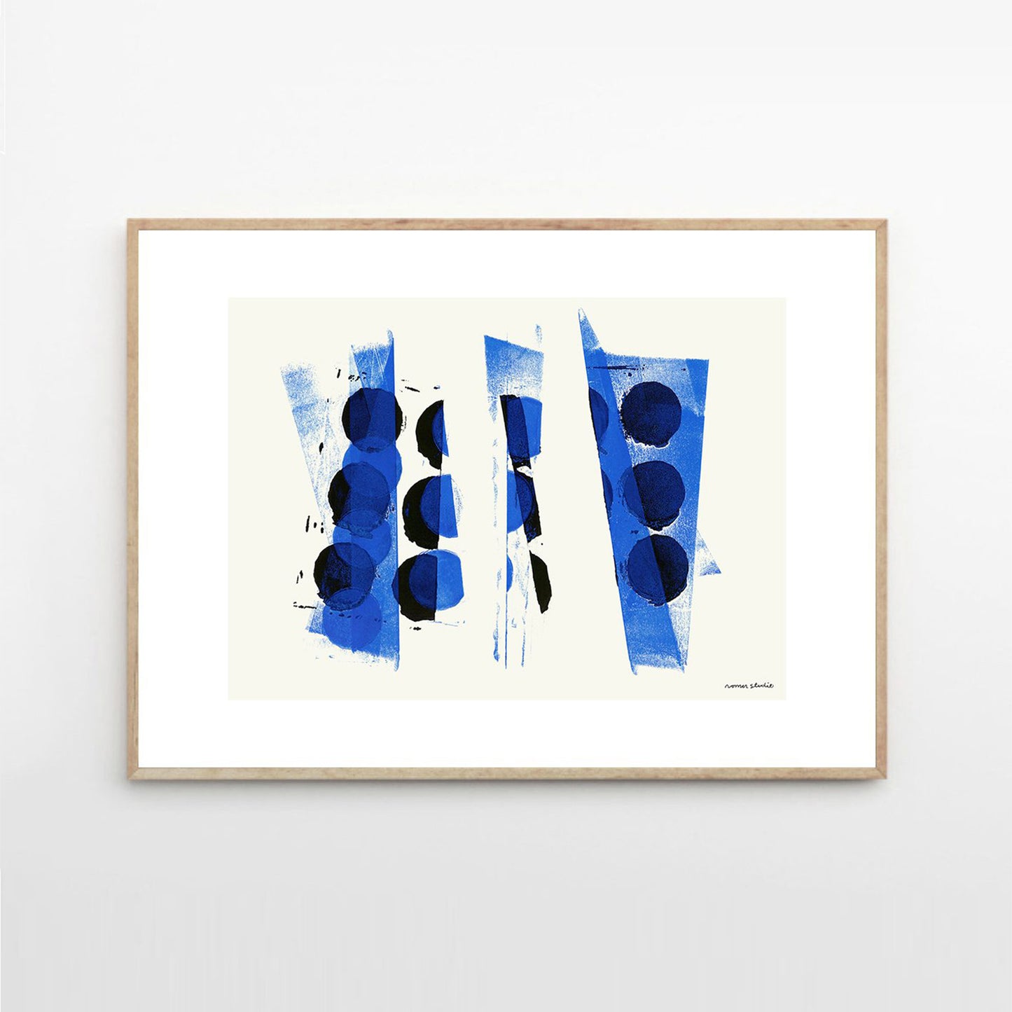 Bleu à Part 02 Print 30Cm X 40Cm