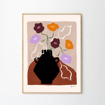 Petunias Print 70Cm x 100Cm