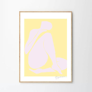 Lilac Intimacy Print 30cm x 40cm