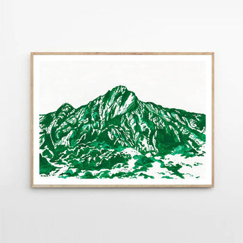 Mount Jade Print 30Cm x 40Cm