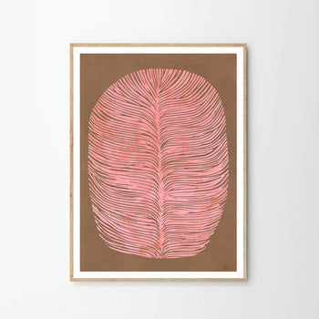 Pink Lagoon Print 70Cm x 100Cm