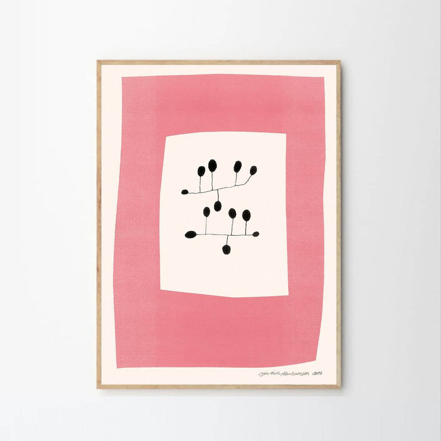 Pink Surrender Print 30Cm x 40Cm