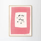 Pink Surrender Print 40Cm X 50Cm