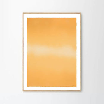 Yellow Interstellar Print 50Cm X 70Cm