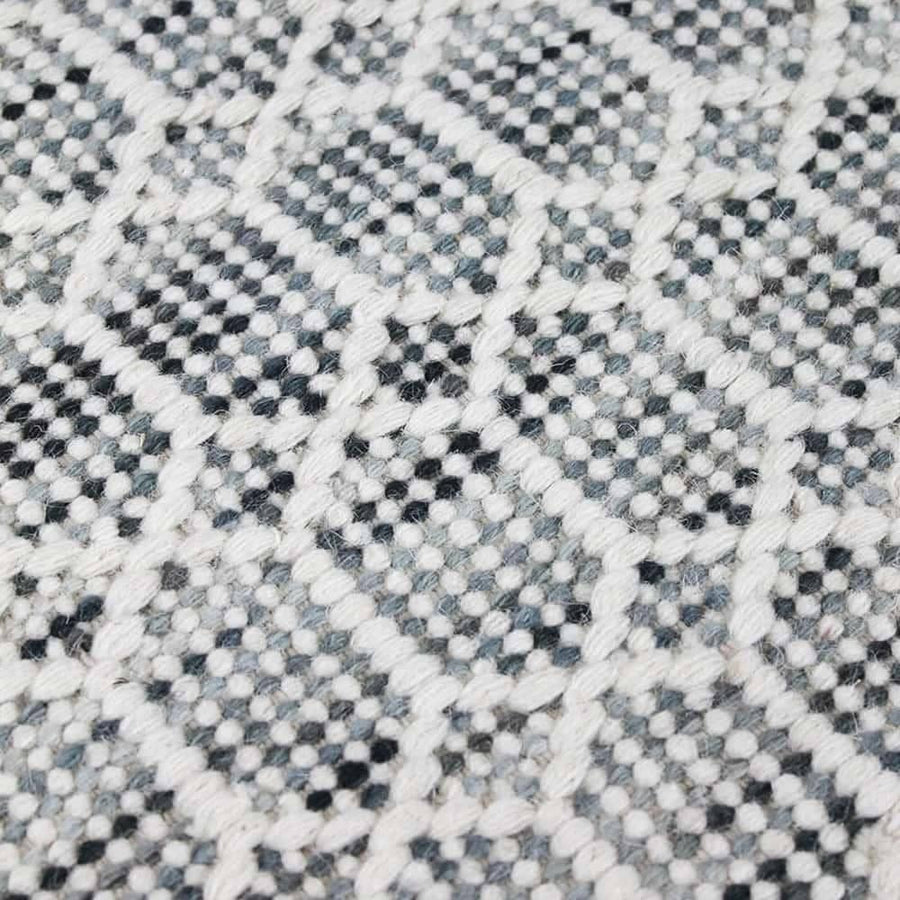 Nara Rug - Denim/Ivory 250cm x 350cm