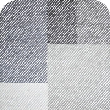 Pinstripe Rug - Seal 300cm x 400cm