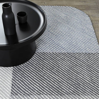 Pinstripe Rug - Seal 300cm x 400cm