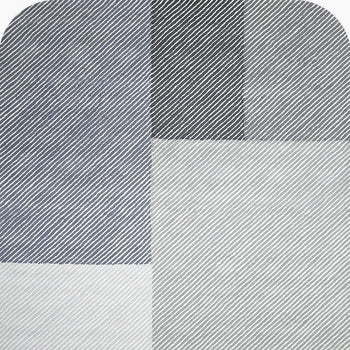 Pinstripe Rug - Seal 200cm x 290cm