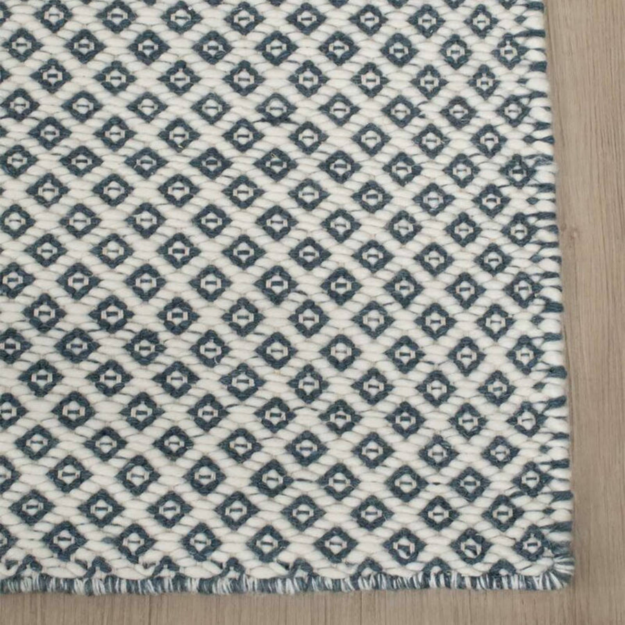 Rubick Rug - Blue/Ivory 160cm x 230cm